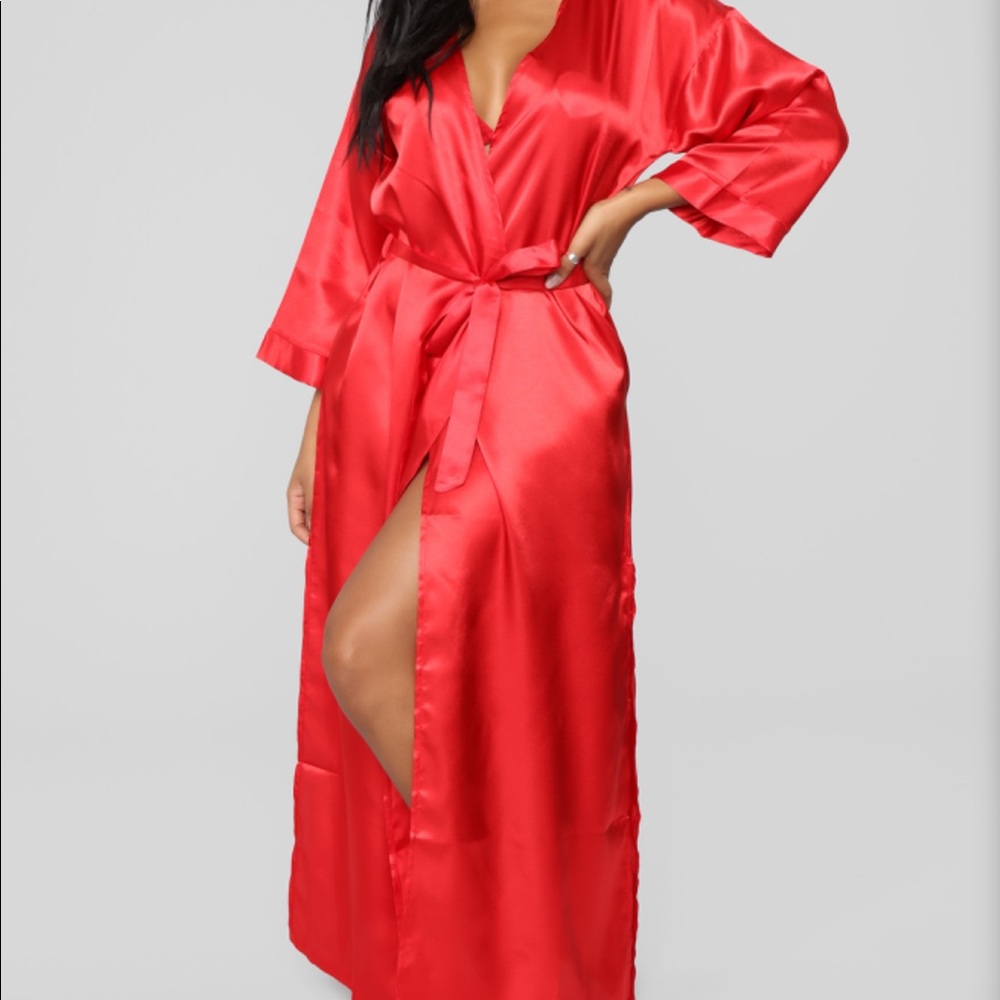 Getting Ready Robe RED